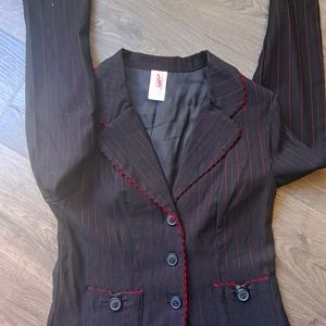 Black with red Blazer